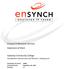 Ensynch Professional Services Statement of Work. Gateway Community College. Virtualization Infrastructure and Windows 7 Deployment