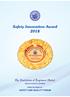 Safety Innovation Award 2018