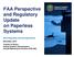 FAA Perspective and Regulatory Update on Paperless Systems
