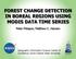 Forest change detection in boreal regions using