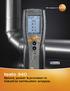 testo 340 Speed, power & precision in industrial combustion analysis.