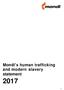 Mondi s human trafficking and modern slavery statement