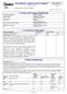 MATERIAL SAFETY DATA SHEET Form WI04-11A Rev. 1