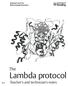National Centre for Biotechnology Education. The. Lambda protocol. Teacher s and technician s notes 5.1