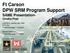 Ft Carson DPW SRM Program Support