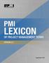 PMI Lexicon of Project Management Terms