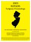 2003 RUTGERS Turfgrass Proceedings