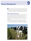 Pasture Management Maintain Heifer Performance