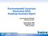 Environmentally Conscious Electronics (ECE) Roadmap Summary Report