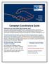Campaign Coordinators Guide