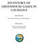 INVENTORY OF GREENHOUSE GASES IN LOUISIANA