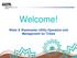 Welcome! Water & Wastewater Utility Operation and Management for Tribes