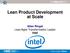 Lean Product Development at Scale. Allen Ringel Lean/Agile Transformation Leader Intel