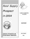 Food Supply. Prospect in 2004 REPORT. Disaster Prevention and Preparedness Commission EWS EARLY WARNING SYSTEM DECEMBER