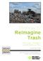 Strategy to ReImagine Trash
