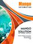 Mango Solution Easy Affordable Open Source. Modern Building Automation Data Acquisition SCADA System IIoT