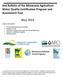 2nd Bulletin of the Minnesota Agriculture Water Quality Certification Program and Assessment Tool