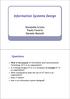 Information Systems Design