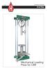 product manual H-4156 Mechanical Loading Press for CBR