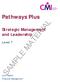 Pathways Plus Strategic Management and Leadership