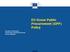 European Commission Environment Directorate-General Enrico Degiorgis. EU Green Public Procurement (GPP) Policy