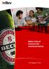 InBev Code of Commercial Communications. From Biggest to Best