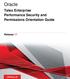 Taleo Enterprise Performance Security and Permissions Orientation Guide Release 17
