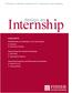 Internship. design an. Creating a valuable experience for employers and students. Establishing an Internship or Co-op Program 2 3