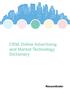 CRM, Online Advertising and Market Technology Dictionary