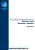 Fissile Material (Cut-off) Treaty: Elements of the Emerging Consensus Pavel Podvig