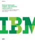 IBM Software Datacap Taskmaster Capture the enterprise capture platform