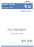 Pay Gap Report. Kent Police 2018