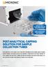 POST-ANALYTICAL CAPPING SOLUTION FOR SAMPLE COLLECTION TUBES