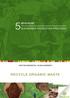 5BROCHURE RECYCLE ORGANIC WASTE SUSTAINABLE PRODUCTION PRACTICES - ENVIRONMENTAL MANAGEMENT -