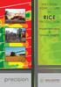 PRECISION AGRICULTURE IN RICE PRODUCTION. Implementation & Grower Insights