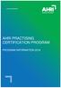 ahri.com.au/education AHRI PRACTISING CERTIFICATION PROGRAM