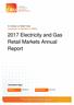 2017 Electricity and Gas Retail Markets Annual Report