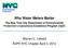 Why Water Meters Matter The New York City Department of Environmental Protection s Operational Excellence Program (OpX)