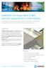 SIDERISE CW range: AB & CVB/C acoustic upgrades for curtain walling