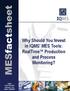 Why Should You Invest in IQMS MES Tools: RealTime Production and Process Monitoring?