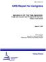 Agriculture in U.S. Free Trade Agreements: Trade with Current and Prospective Partners, Impact, and Issues