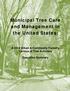 Municipal Tree Care and Management in the United States:
