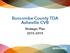 Buncombe County TDA Asheville CVB. Strategic Plan