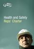 Health and Safety Reps Charter