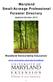 Maryland Small-Acreage Professional Forester Directory