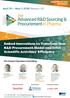 Advanced R&D Sourcing & Procurementin Pharma