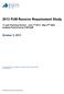 2013 PJM Reserve Requirement Study