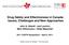 Drug Safety and Effectiveness in Canada: Issues, Challenges and New Approaches