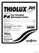 THIOLUX. Dry Flowable Micronized Sulfur