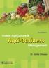 Indian Agriculture & Agri-Business Management